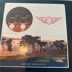 Olympic Golf Club set of beer mugs